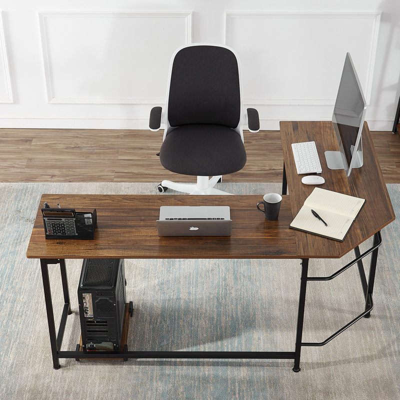 Inbox Zero LShape Gaming Desk and Chair Set Wayfair